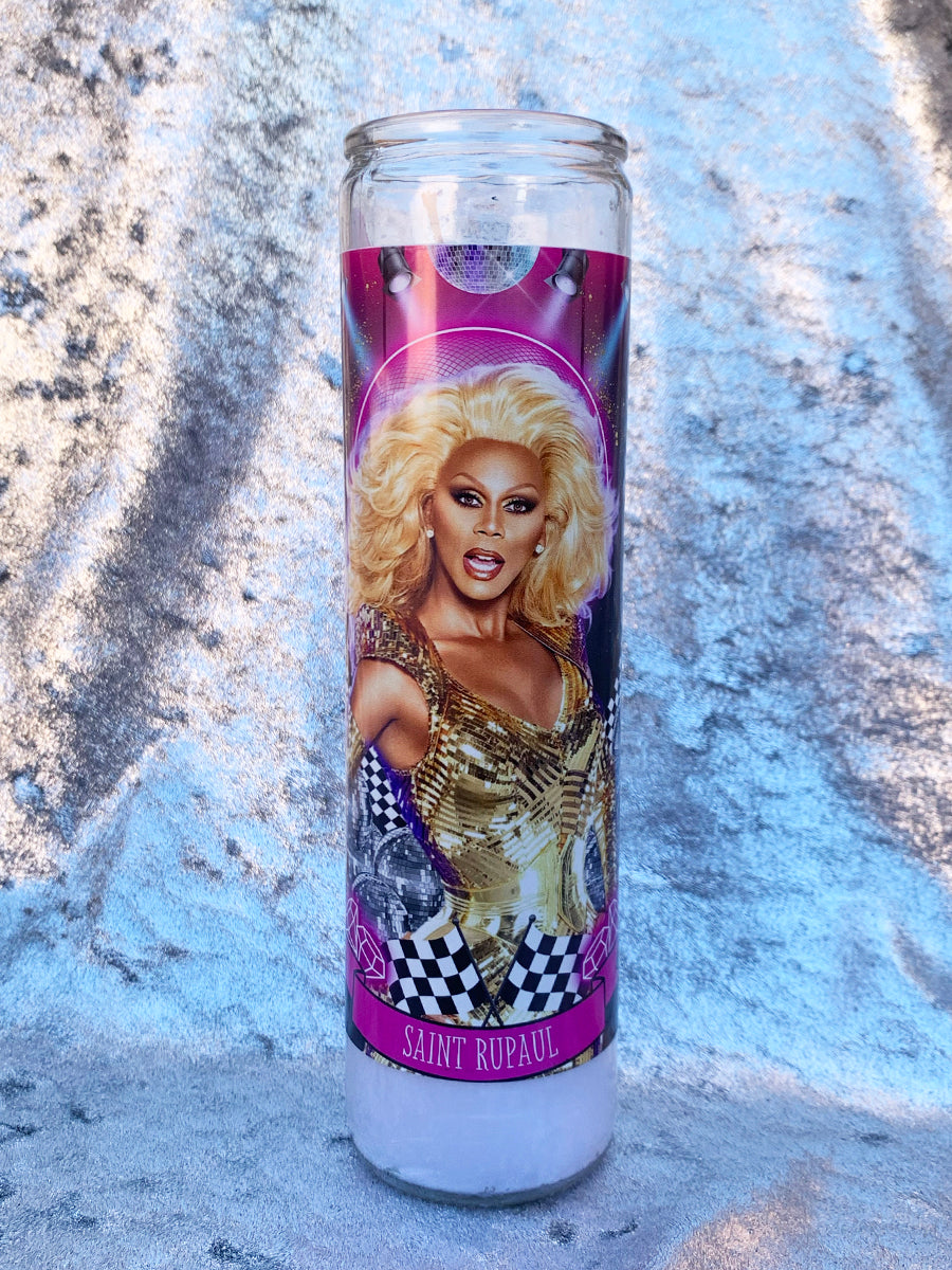 Saint RuPaul Altar Candle