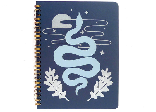 Snake Rising Spiral Notebook