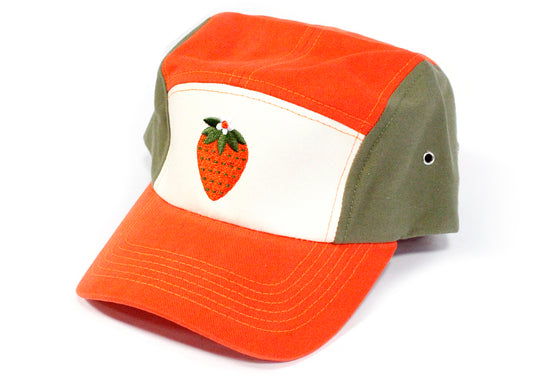 Strawberry 5-Panel Cap