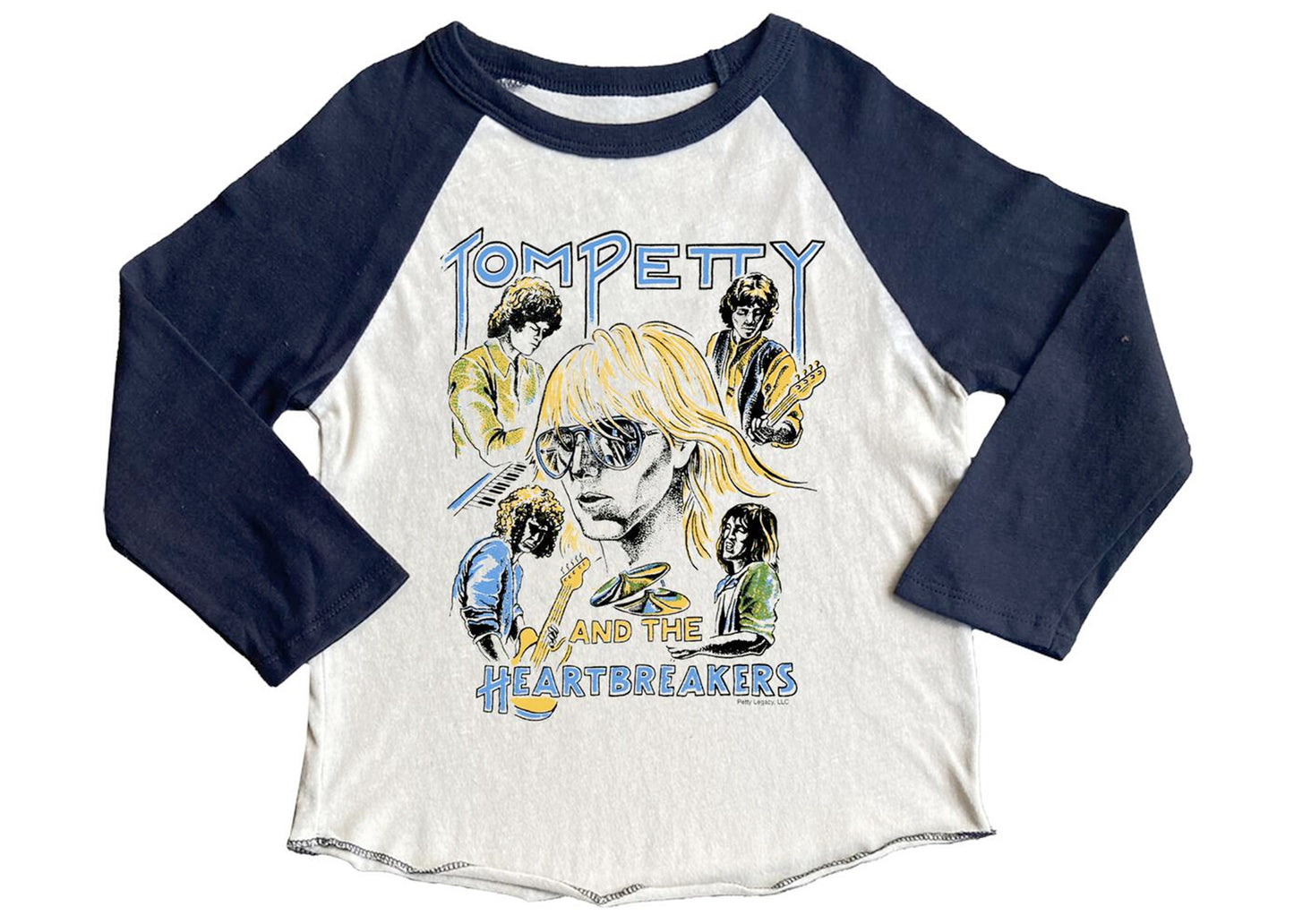 Tom Petty & The Heartbreakers Raglan Kids Tee