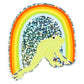 Turn The Frogs Gay Glitter Sticker