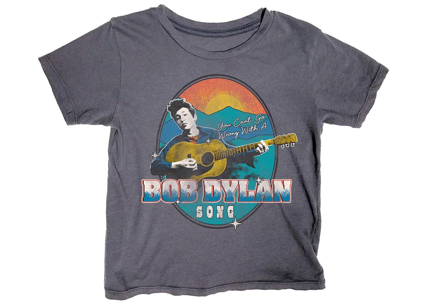 You Can't Go Wrong With A Bob Dylan Song Kids Tee