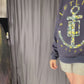 Letlive. USA Soulpunx Floral Anchor Print 20xx Blue Sweatshirt
