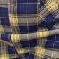 Nemisis Trousers In Blueberry Lemon Plaid