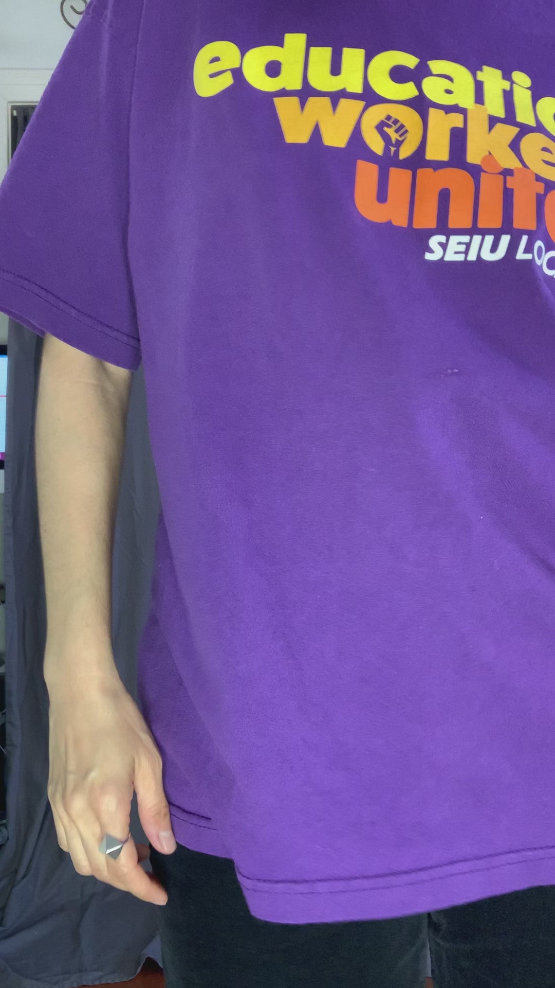 トップス FWM UNDERGROUNDYOKO SHIRT PURPLE size Sの通販 | LATRUFAMADRE