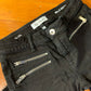 DL1961 JAxDL No. 3 Instasculpt Skinny Black Jeans with Zippers