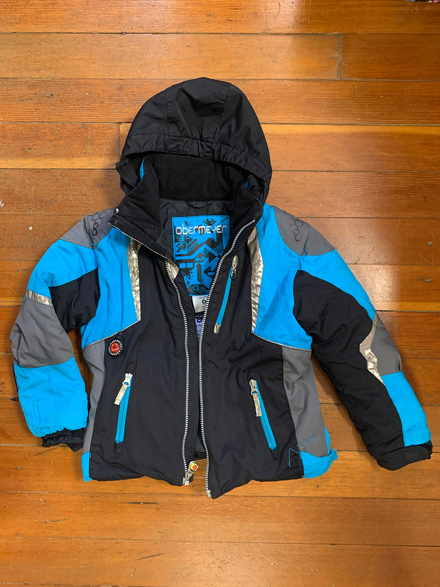 Obermeyer Kids’ I-Grow Ski Jacket Puffer, Size 6