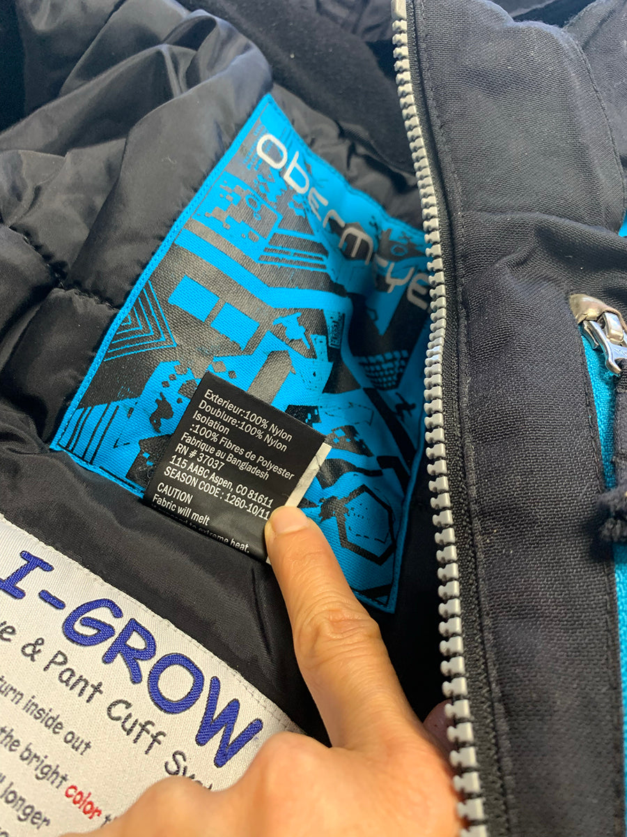 Obermeyer Kids’ I-Grow Ski Jacket Puffer, Size 6