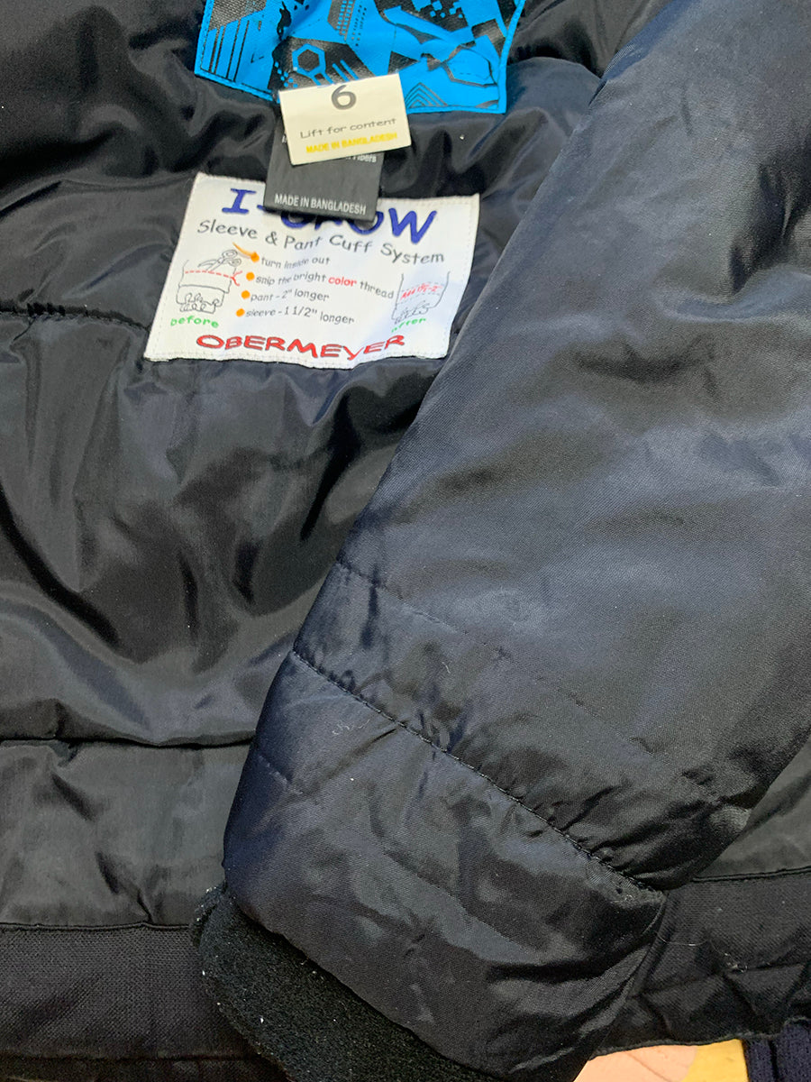 Obermeyer Kids’ I-Grow Ski Jacket Puffer, Size 6