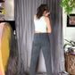 Social Standard by Sanctuary Slim Straight Dark Gray Jeans