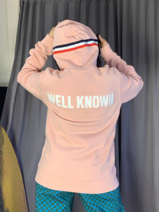 Well Known Bowery Hoodie in Pink