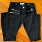 DL1961 JAxDL No. 3 Instasculpt Skinny Black Jeans with Zippers