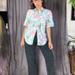 Cherokee Vintage ‘80s Cotton Hawaiian Blouse