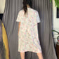 Vandemere Vintage ‘80s Pink Floral Housecoat