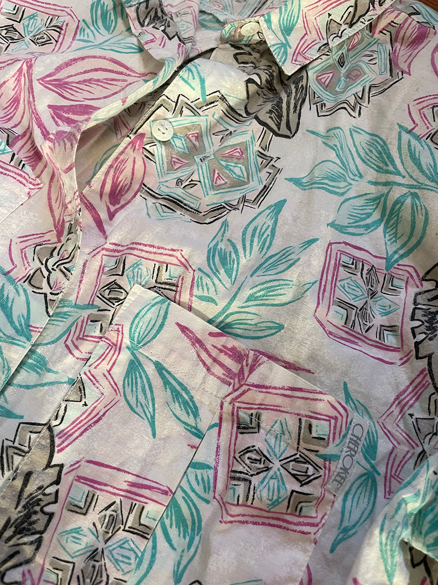Cherokee Vintage ‘80s Cotton Hawaiian Blouse