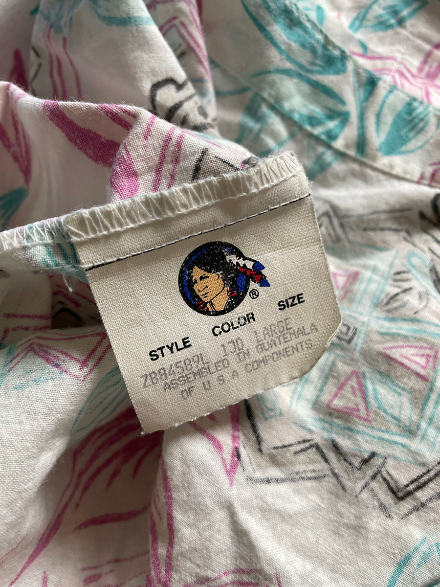 Cherokee Vintage ‘80s Cotton Hawaiian Blouse