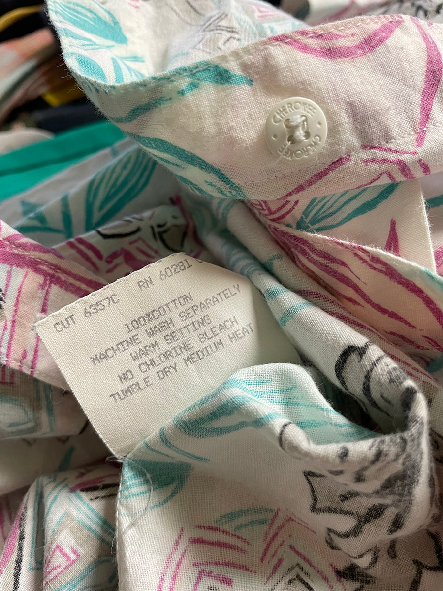 Cherokee Vintage ‘80s Cotton Hawaiian Blouse