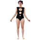 Concentric Swimsuit in Black