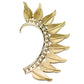 Leaf Ear Wrap in Brass