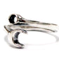 Spanner Wrench Ring In Sterling Silver
