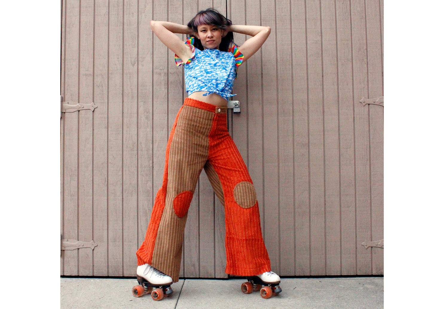 Holis Corduroy Trousers in Brownie Points