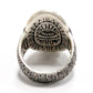 Good Karma Ring in Silver & Turquoise