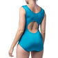 Concentric Swimsuit in Cerulean Shimmer