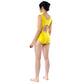 Concentric Swimsuit in Yellow