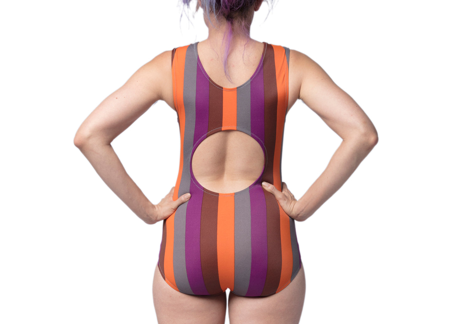 Concentric Swimsuit in Barracuda Stripe