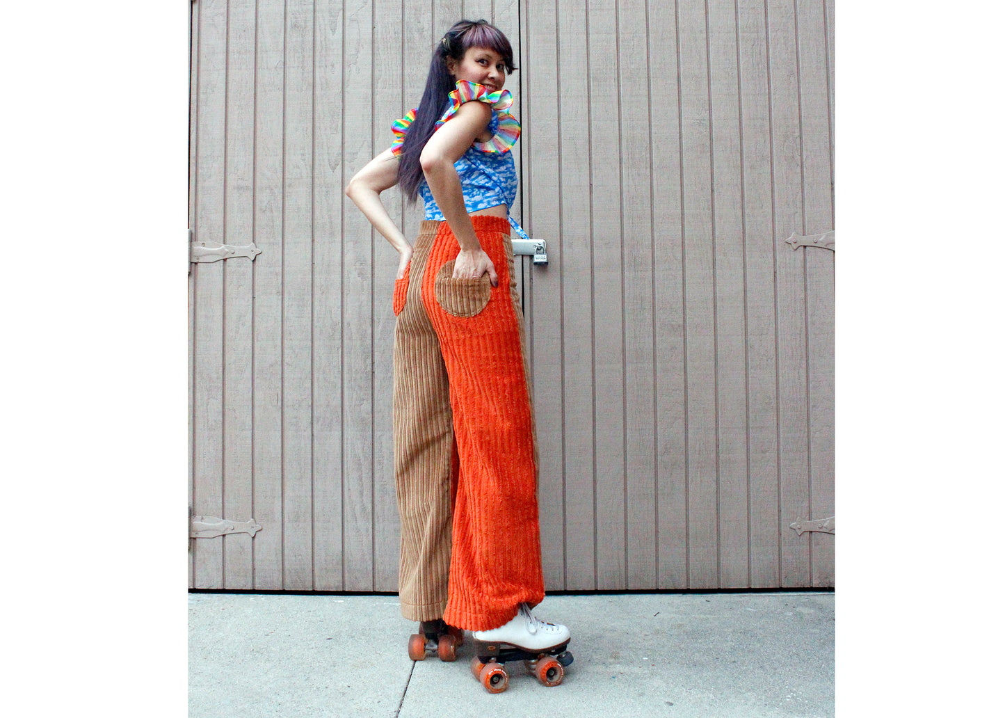 Holis Corduroy Trousers in Brownie Points