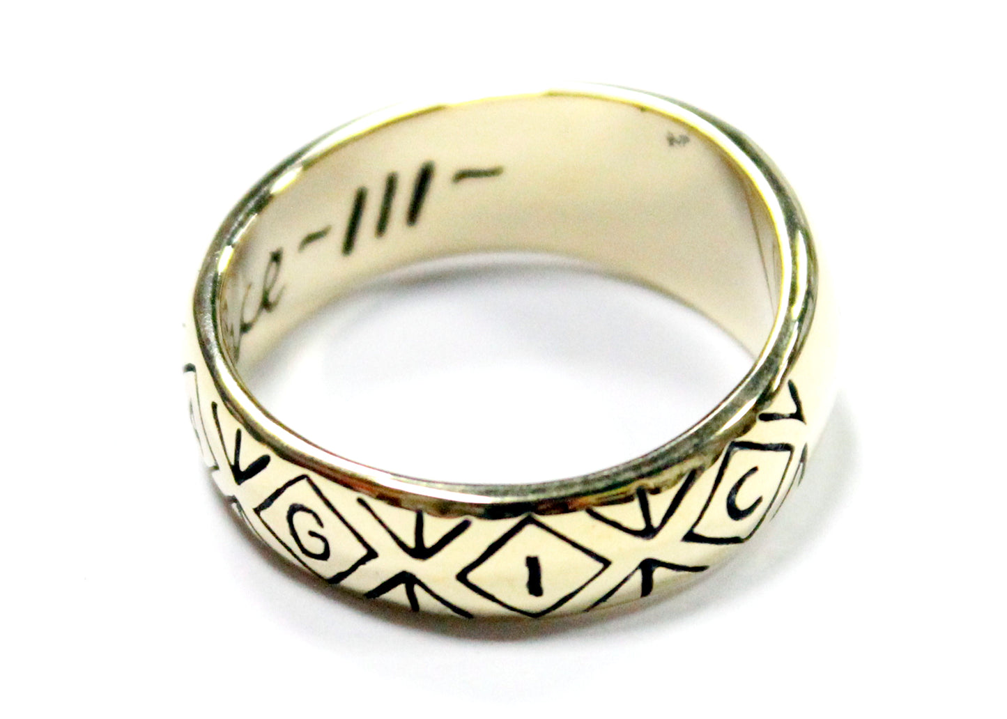 Third Eye Ring in Brass