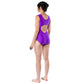 Concentric Swimsuit in Purple