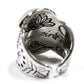 Spirit Ring in Sterling Silver with Moonstone
