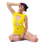 Concentric Swimsuit in Yellow