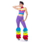 Cha Cha Chakra Ruffle Bottoms in Lavender Elevation
