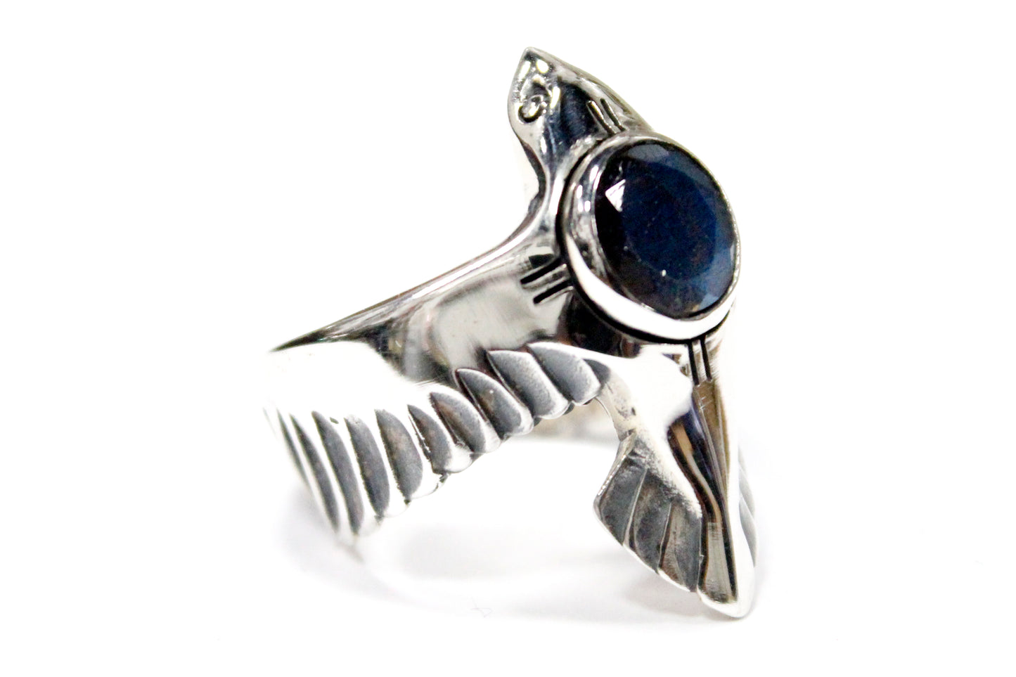 As Above Ring in Sterling Silver & Labradorite