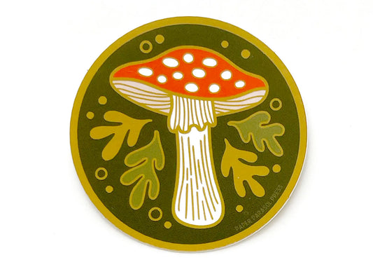 Agaric Mushroom Sticker