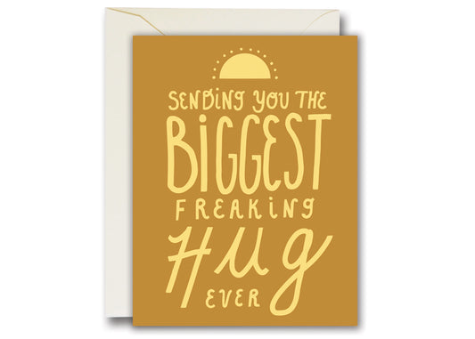 Biggest Freaking Hug Card