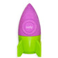 Blast Off Eraser & Pencil Sharpener in Purple/Green