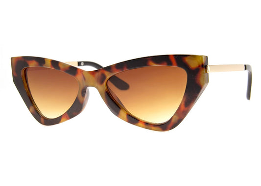 Butterfly Sunglasses in Antique Tortoise & Gold