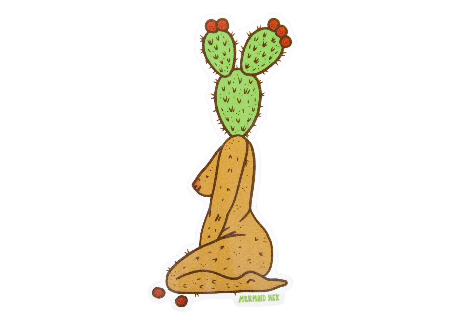 Cactus Babe Sticker