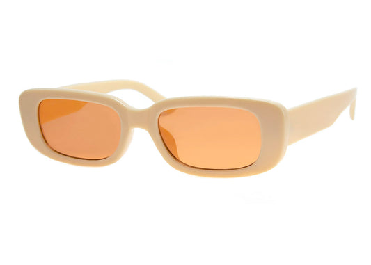 Callie Sunglasses in Beige/Rose