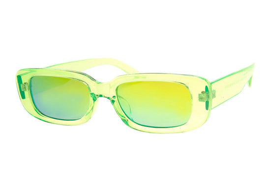 Callie Sunglasses in Lime Green