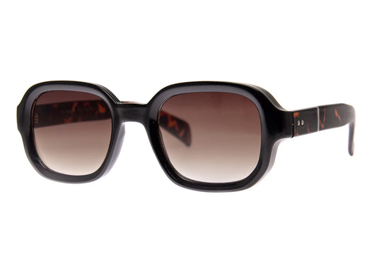 Comfort Zone Sunglasses in Black & Tortoise