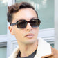 Comfort Zone Sunglasses in Tortoise & Green