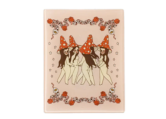 Danza De Las Brujas Glass Tray