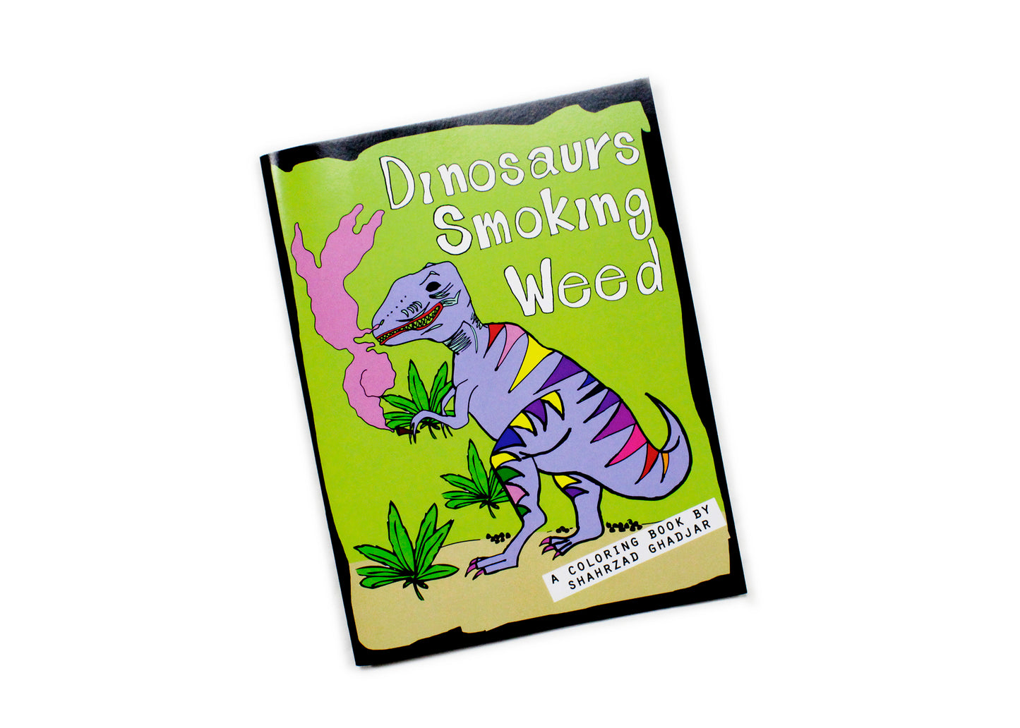 Dinosaurs Smoking Weed Coloring Book