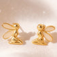 Fairy Glitter Wing Stud Earrings