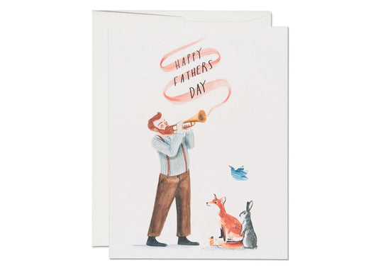 Father's Day Trumpet Card