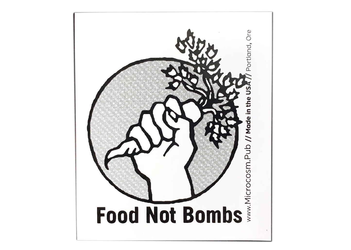 Food Not Bombs Sticker